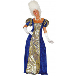 costume marquise bleue