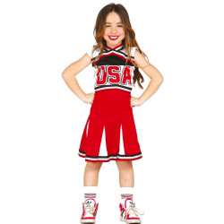 costume Cheerleader girl enfant