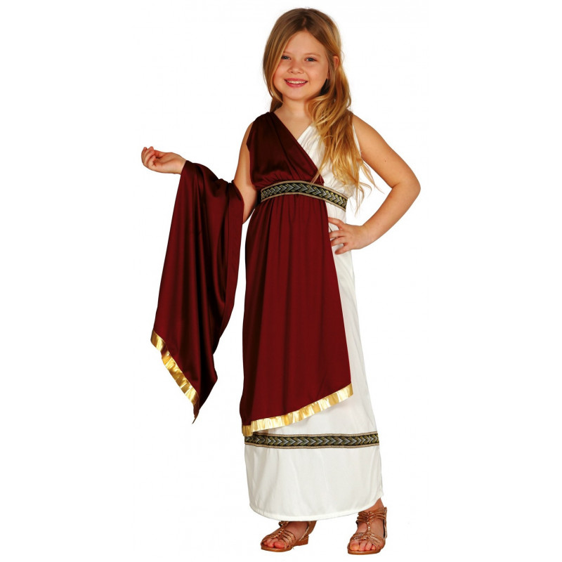 Imperial Roman Empress Robe FANTAISIE Fille Grecque jour Kids Costume Enfant