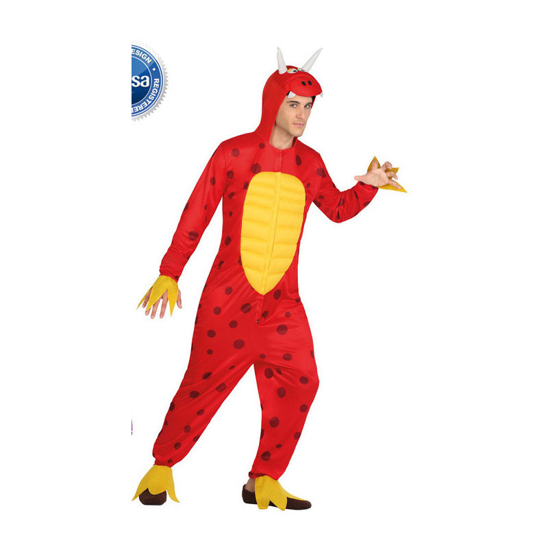 Costume de Dragon rouge