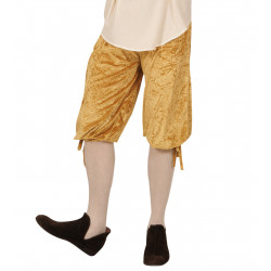 Pantalon court beige