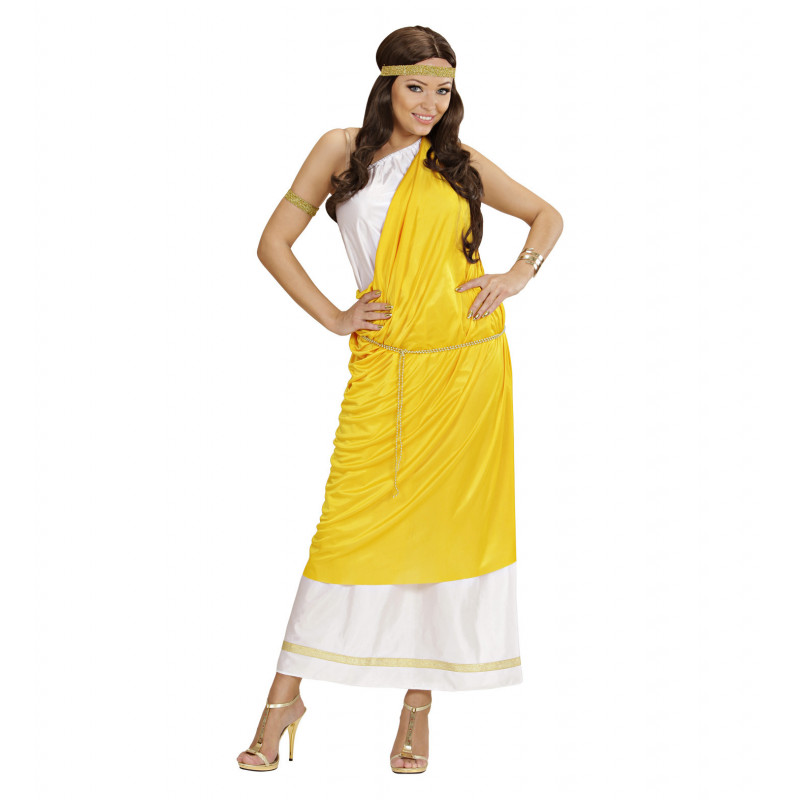 costume romaine jaune