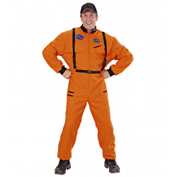 costume cosmonaute orange