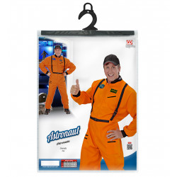 déguisement orange cosmonaute