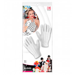 gants blanc magicien grandes tailles