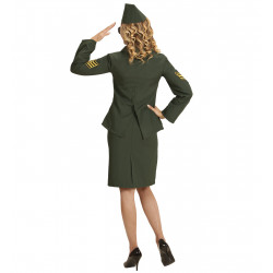 déguisement officier militaire femme