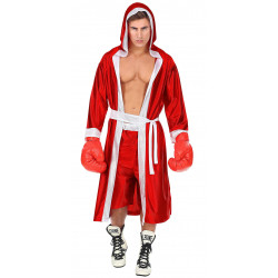 costume boxeur rouge