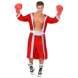 déguisement boxeur rouge