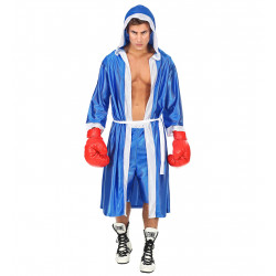 costume boxeur bleu