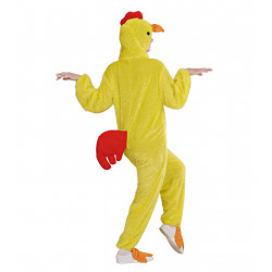 costume poulet jaune