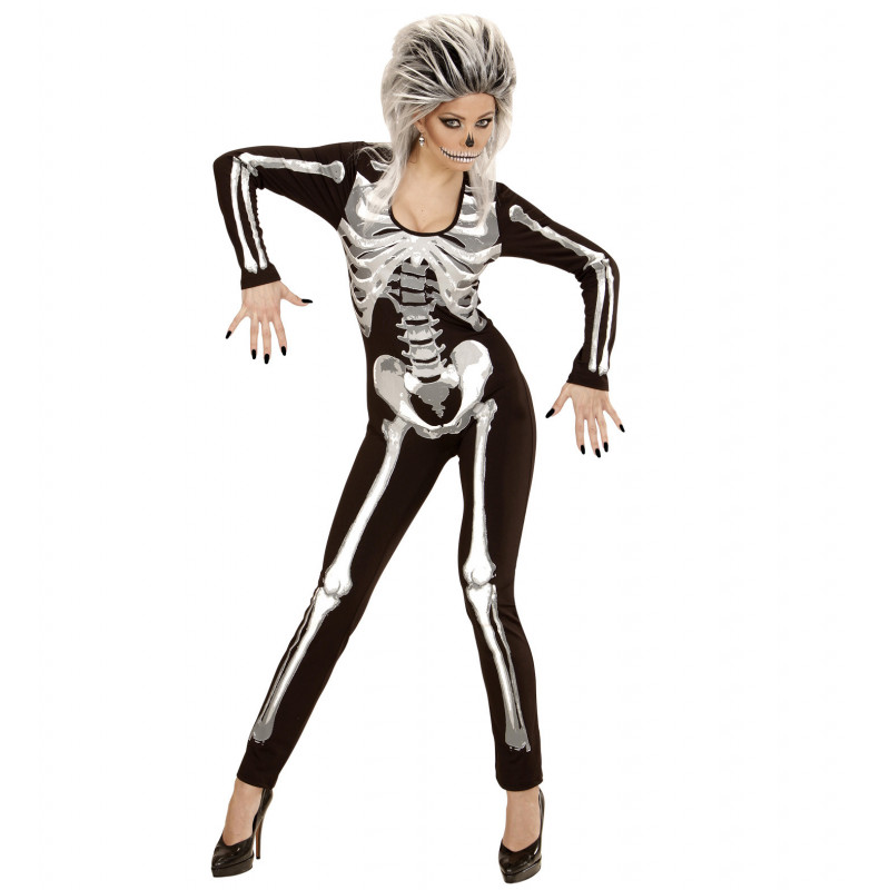 costume squelette femme