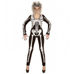 déguisement squelette femme