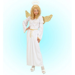 adulte avec robe auréole et ailes Smiffys Costume dange ceinture 