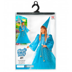 Costume fille Fée bleu