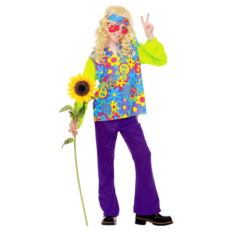 costume hippie garçon