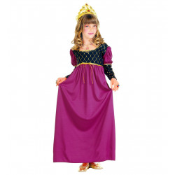 Costume Reine Médiévale fille