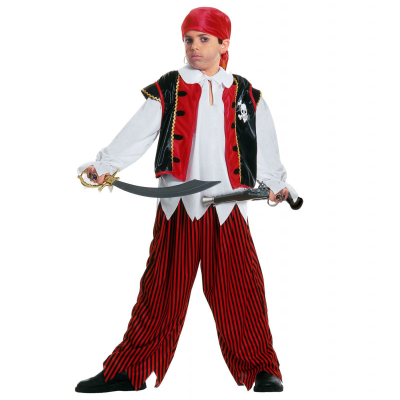 costume pirate gilet enfant