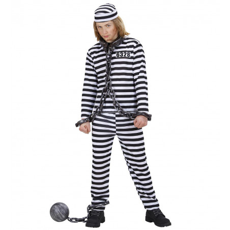 Costume Bagnard enfant