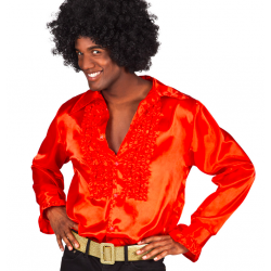 costume occasion chemise orange