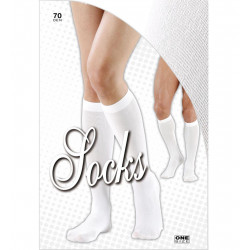 chaussettes blanches femme