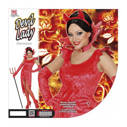 costume rouge diablesse