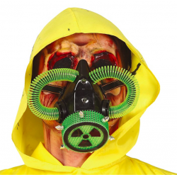 masque à gaz radioactif