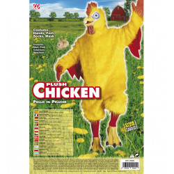 costume de poulet jaune