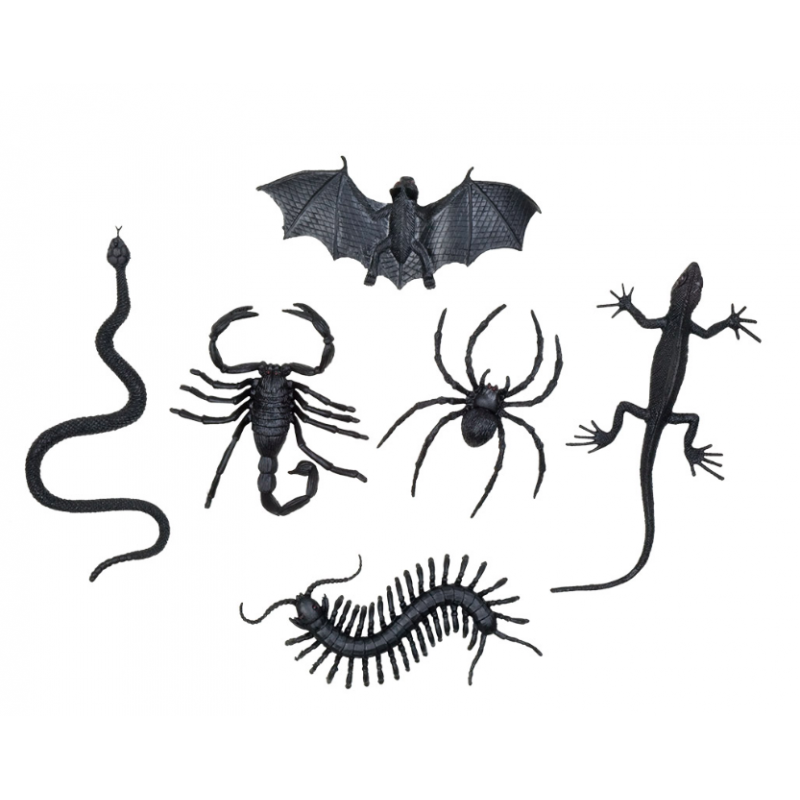 6 insectes factices