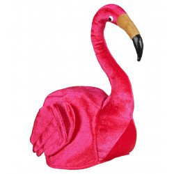Coiffe Flamant rose