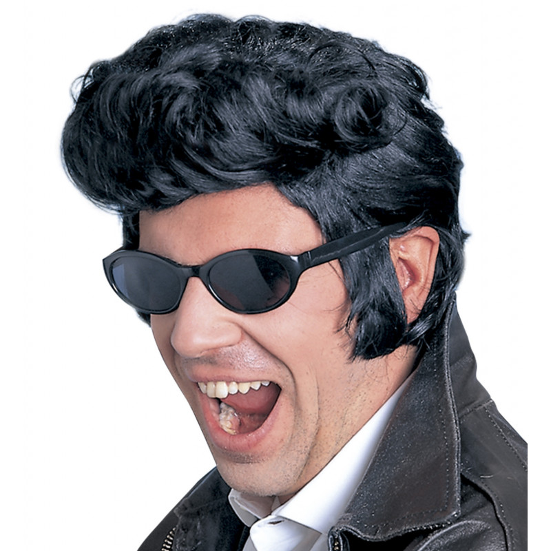 Perruque Elvis rockeur
