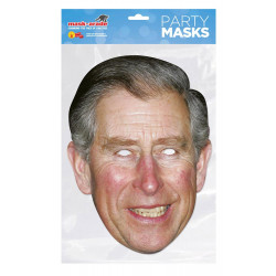 Masque Prince Charles en carton