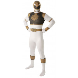 Costume Powers Rangers blanc homme