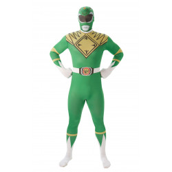 Costume Powers Rangers vert homme