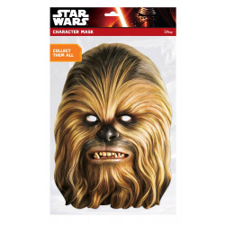Masque Chewbacca en carton