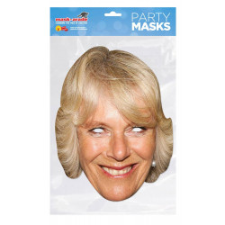 Masque Camilla-Parker en carton