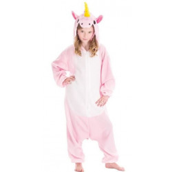 Kigurumi Licorne rose enfant