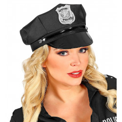 Casquette de policier femme