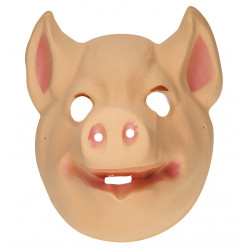 Masque de Cochon en plastique
