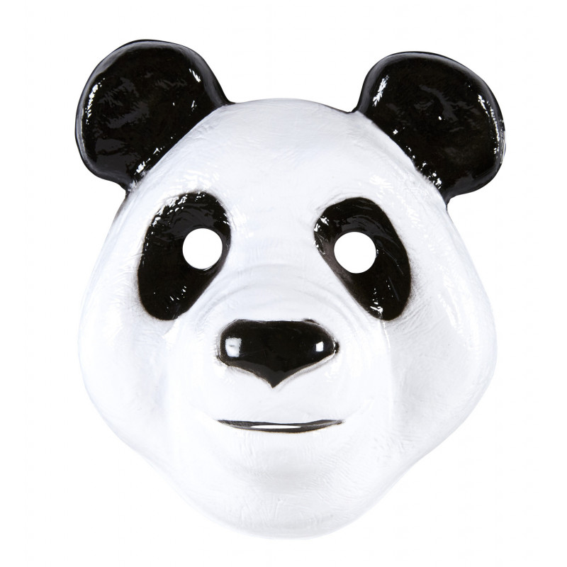 Masque de Panda en plastique