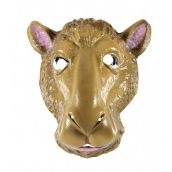 Masque de Chameau en plastique
