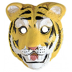 Masque de Tigre en plastique