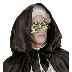 Loup or avec strass baroque