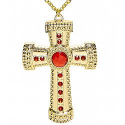 croix de cardinal en métal