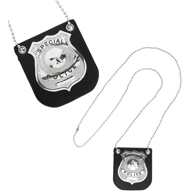 Badge de Police en collier