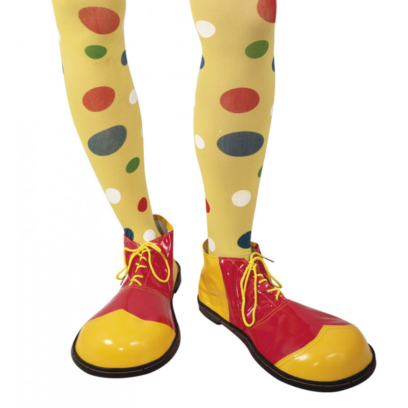 Chaussures de clown en vinyl