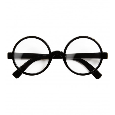 Lunettes étudiant ronde en plastique