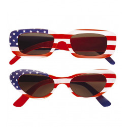Lunettes USA drapeau américain