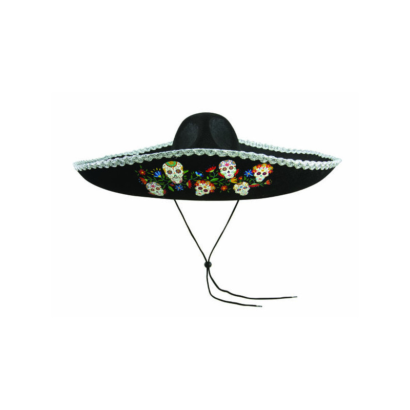 Chapeau Sombrero Jours des morts Mexicain