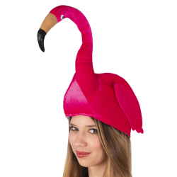 Coiffe Flamant rose
