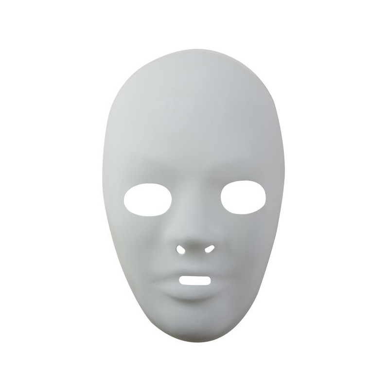 Masque neutre avec front en plastique